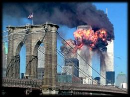 This marks the time that the first plane flew into the World Trade Center. On September 11, 2001, four planes were hijacked.