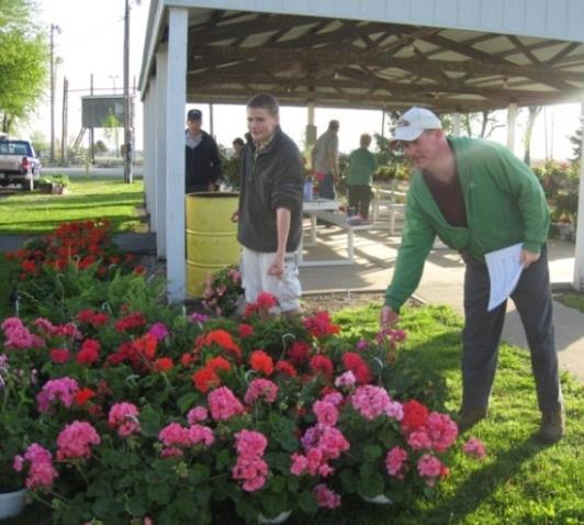 and Annual Plant Sale, Quarter Auction and Basket Bingo Community Branding and Marketing Website,