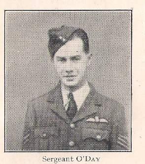 O Day, Dennis Neill (Pilot) Volunteer Reserve Bomber Command. Pilot of Lancaster aircraft operating over Europe.