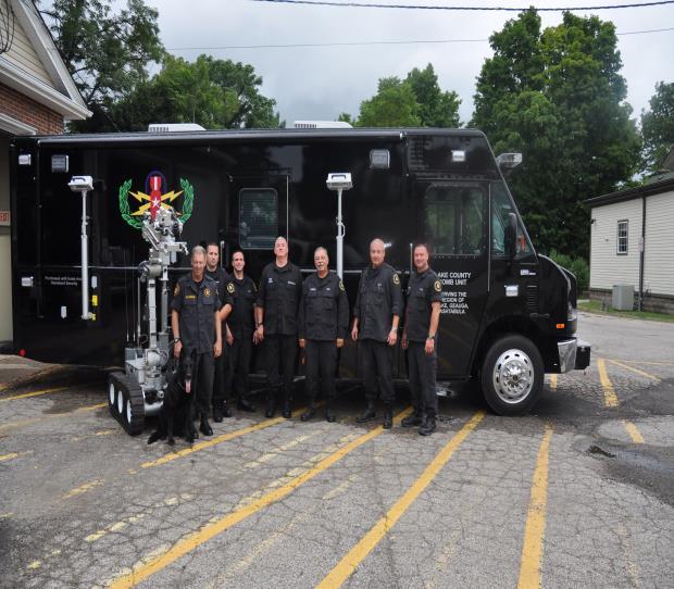 Explosive Ordnance Disposal (EOD) The Lake County Bomb Squad continued its tradition of providing excellent response to and coverage of incidents involving hazardous materials and devices in Lake,