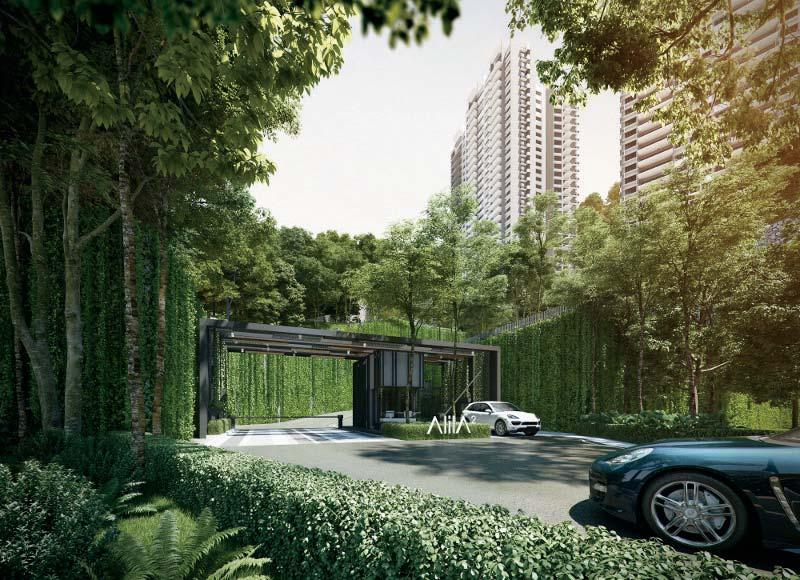 These bungalows and semi-detached houses in the sky are unique, with lush landscaping and an eco-friendly concept.