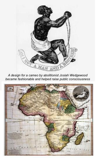18 th -19 th CENTURY A social movement ends slave trade; first INGO is formed Abolitionists lobby British public and parliament on immoral slave trade o World s first cause marketing campaign?