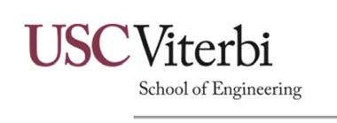 USC Viterbi School of Engineering DEN@Viterbi Scholarship Fall 2018 Spring 2019 The DEN@Viterbi Scholarship assists with USC Tuition for those master s students who are working full time and are not