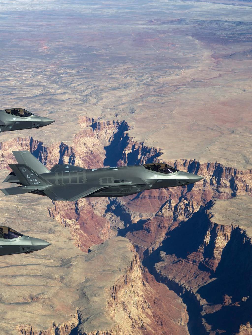 Photography by Jim Haseltine Text by Gideon Grudo The Arizona skies, long home to F-16s, now also host USAF F-35A pilots and those from other nations.