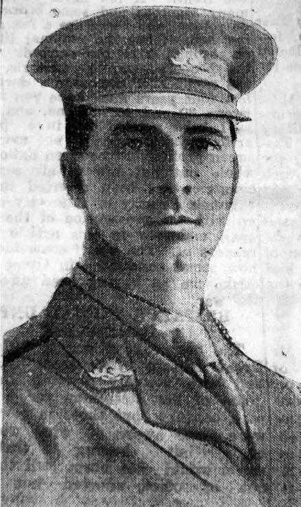 Clifford Edgar Garrard Studied Metallurgy Enlisted 04 January 1916 Killed 31 August 1918 in
