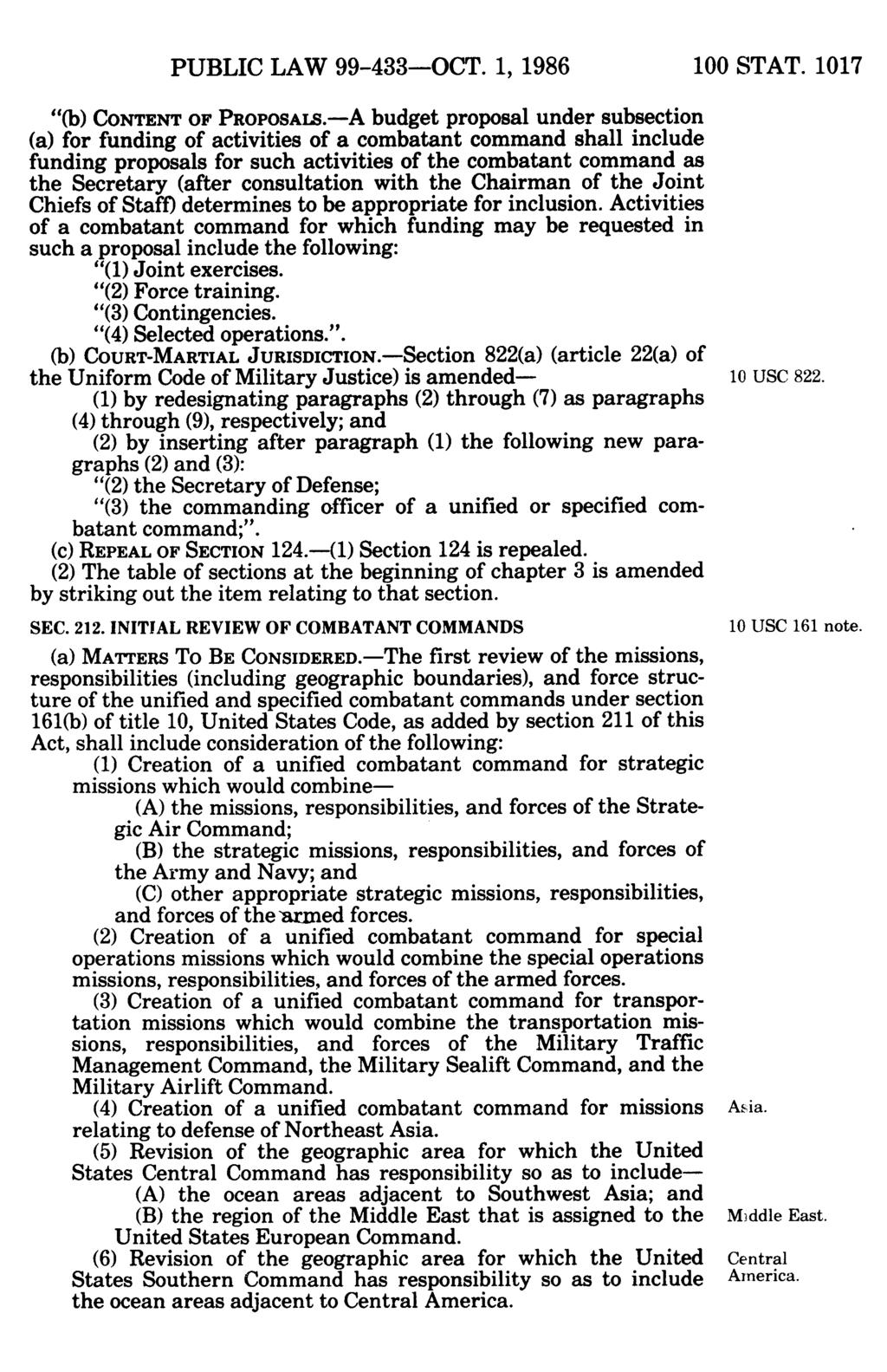 PUBLIC LAW 99-433-OCT. 1, 1986 100 STAT. 1017 (b) CONTENT OF PROPOSALS.