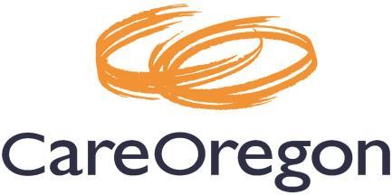 Chart Use and Benefits CareOregon sends prefilled