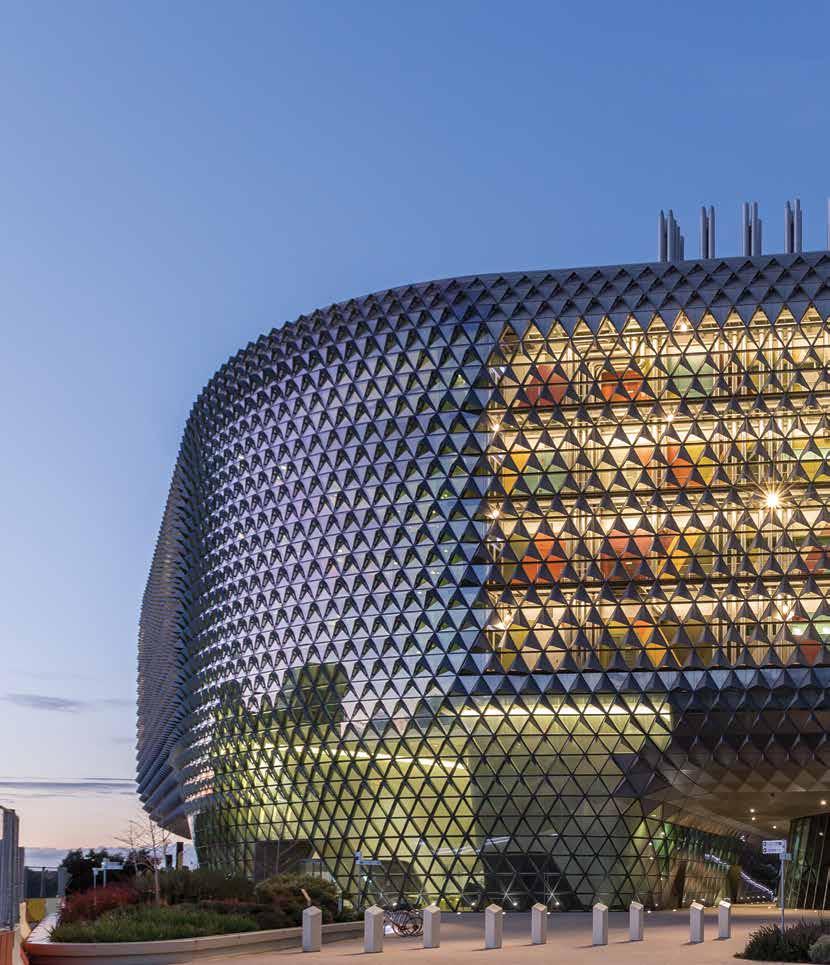 04 Chapter heading Creating a world-class health system SAHMRI The iconic South Australian Health and Medical Research Institute (SAHMRI)