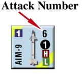 Resolve the attack for one Aircraft before declaring an attack with another Aircraft.