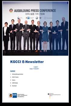 PUBLICA TIONS KGCCI Newsletter (published by KGCCI in