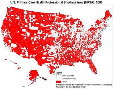 Workforce Shortages Access to Quality Health Care is the number one health challenge in rural America.