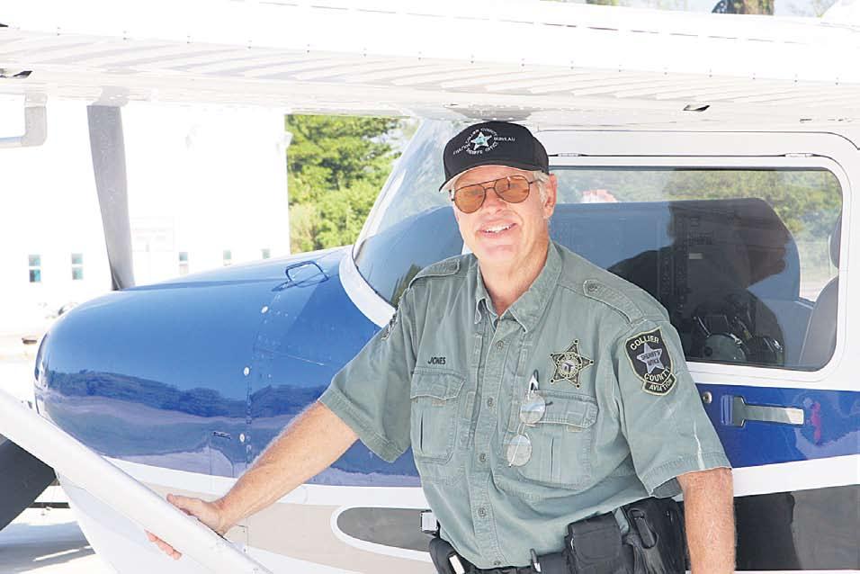 The 83-year-old former Sanibel police chief is one of more than 100 active CCSO volunteers who assist deputies in a variety of ways.