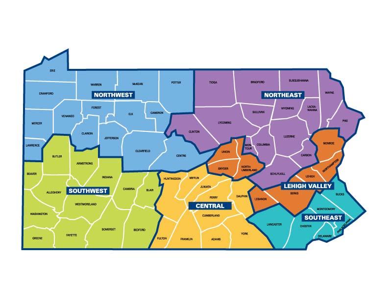 Regional Offices Pennsylvania Depar