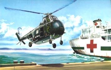 S-55 Series Helicopter Firsts -Main rotor blade twist -Offshore oil support -Anti submarine warfare -Rotor blade tip rockets -JATO (Jet Assist Take Off)