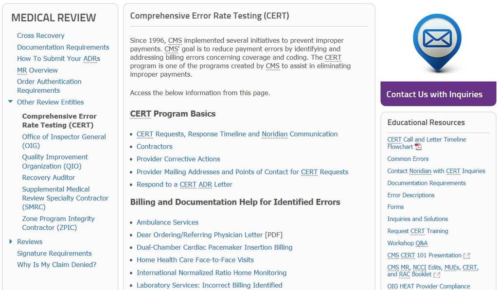 Comprehensive Error Rate Testing
