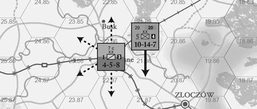 21 either to proximity to enemy units or from being attacked. (1) Remove the following markers when an enemy unit comes adjacent: Recovery from Disorder (7.4.2) Entraining (8.2.3 point 1)* Detraining (8.