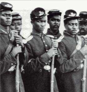 6. In actual numbers, African American soldiers comprised 10% of the entire Union Army.