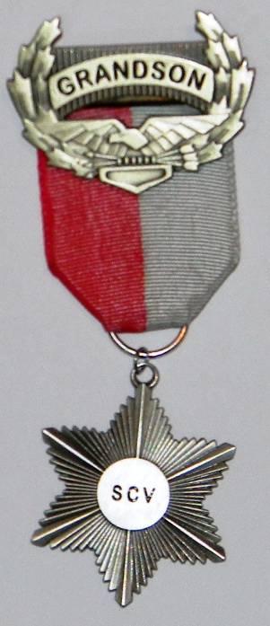 Grandson Medal Purpose: This medal is intended to honor those individuals who are our closest living link to the Confederacy, the Grandson. Number of Awards: No annual limit.