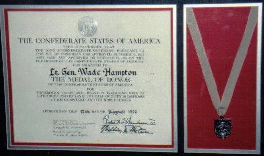 Roll of Honor Medal Purpose: No medals for those men whose names appear on the roll of honor were ever produced.