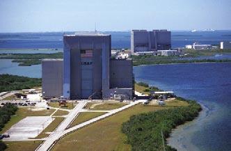 , located just to the south. Wing headquarters is at Patrick, while launch operations take place at the Air Force station. The 45th SW offers support for NASA activities at Kennedy Space Center.