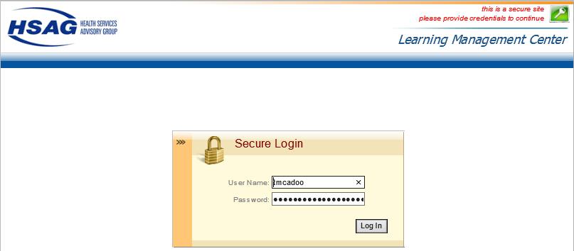 CE Credit Process: Existing User To login to your