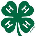 4-H Name & Emblem The official 4-H emblem is a clover with four leaves and an H on each leaf.