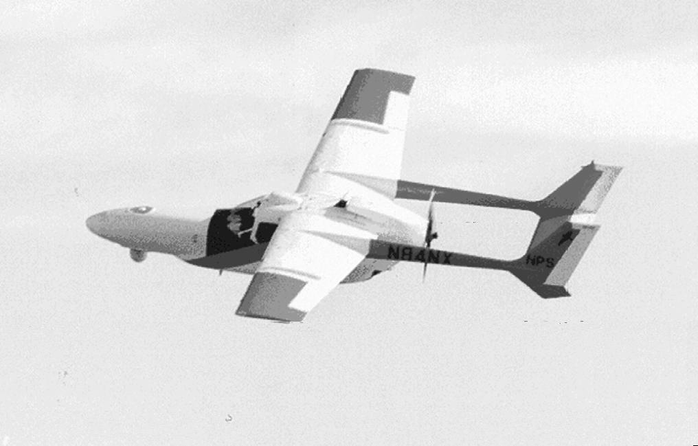 Figure 6. The AROSS turret mounted under the nose cone of the CIRPAS Pelican aircraft.