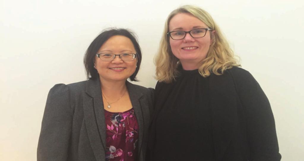 Pictured above: Dr. Chie Wei Fan, Community Consultant Geriatrician and Tracy Keating RANP Community Older Persons MMUH 5.