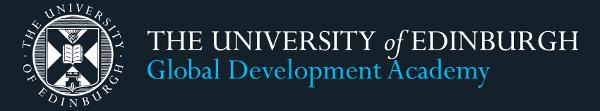 Global Development Academy Work based Placements Work based Placements For students studying International Development Work based research project with benefits for all: Host organisation answer to a