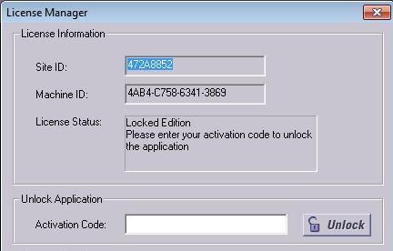 Enter the activation code The software license allows for installation on one computer. Activation codes are specific to full installation or Remote Viewer.