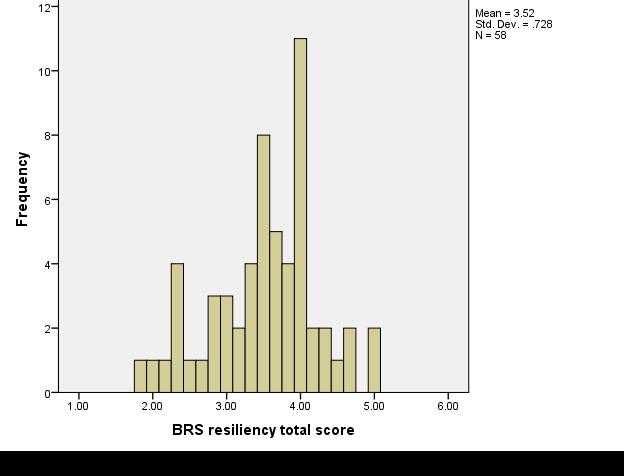 Resilience Scores BRS Score