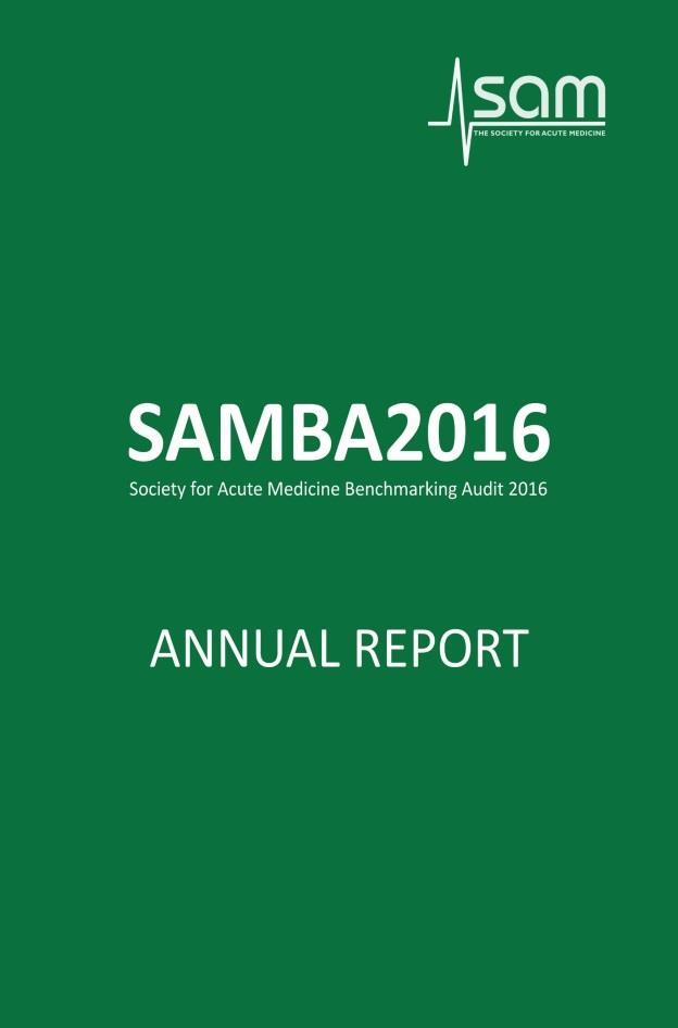 AEC 2016 SAMBA 2016 Society for Acute