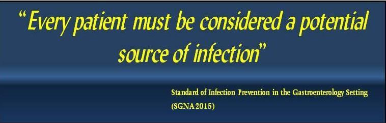 When establishing infection prevention processes and procedures in GI endoscopy, it is critical to carefully evaluate and include the primary risks for introduction or cross-transmission of
