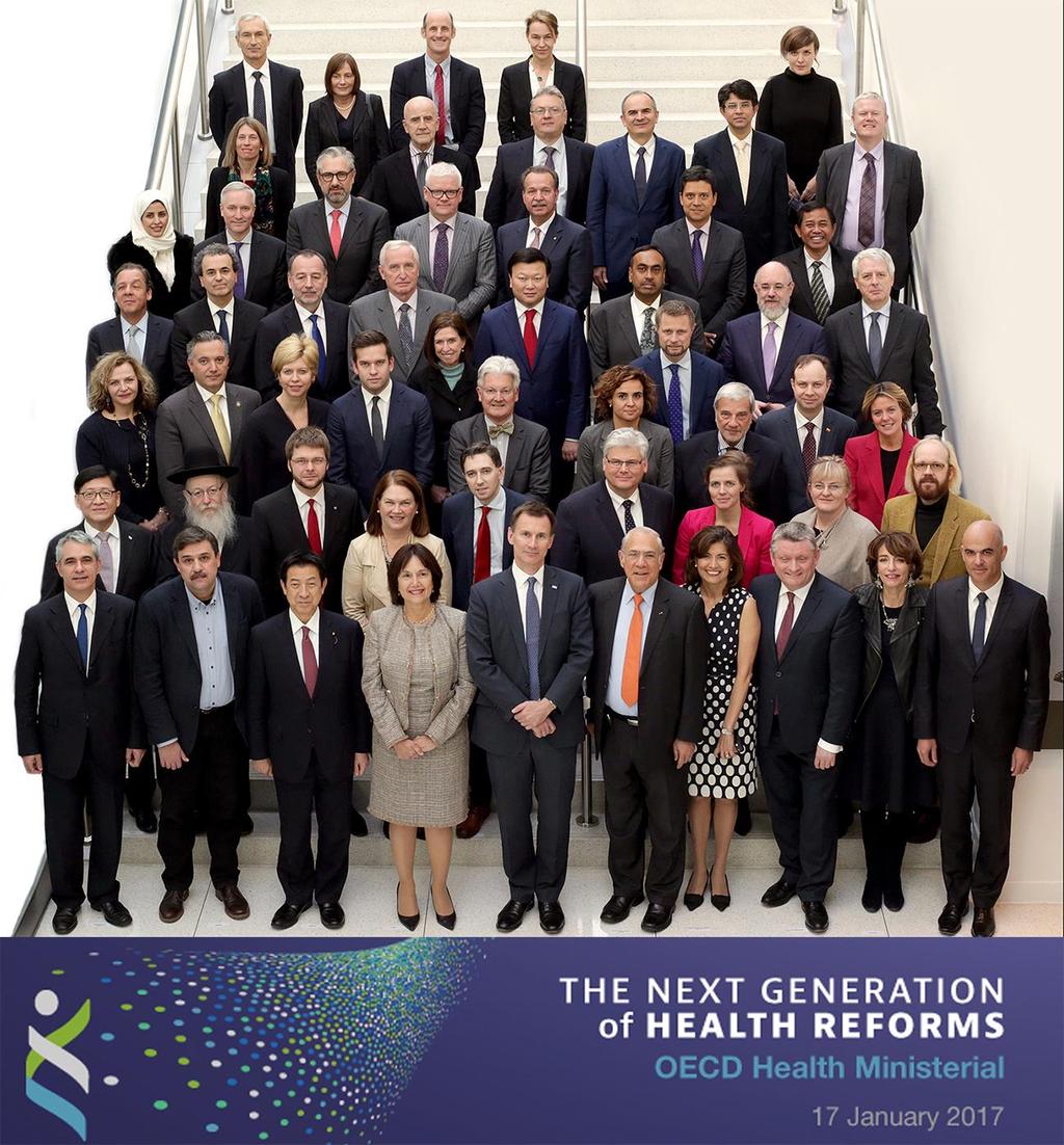 We, the OECD Health Ministers, welcome the advice from the OECD High-level