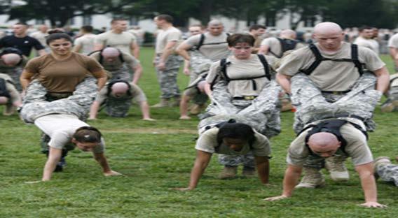 Station 12 - Wheelbarrow/ Buddy/ Fireman Carry Cadets will rotate with their partners doing 25m carries: