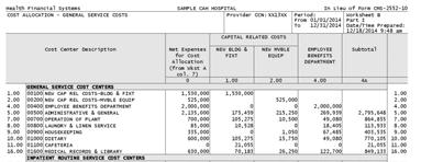 Worksheet B - Allocation of Overhead Costs Allocation of overhead costs to