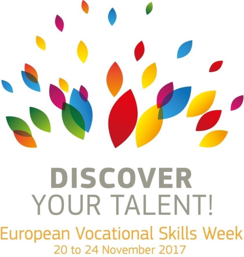 European Vocational Skills Week 2017 20 to 24 November 2017 (local events from September to December) Going local!