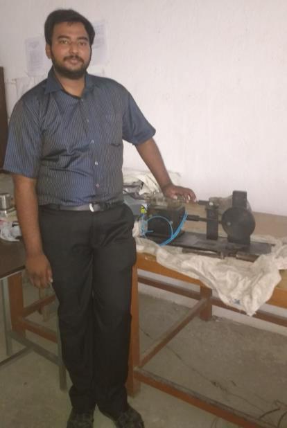 Nixon Sindurajan of Mechanical Engineering has designed a Double Acting Steam Engine. Mrs.Aswini Assistant Professor of Information Technology and Mr.
