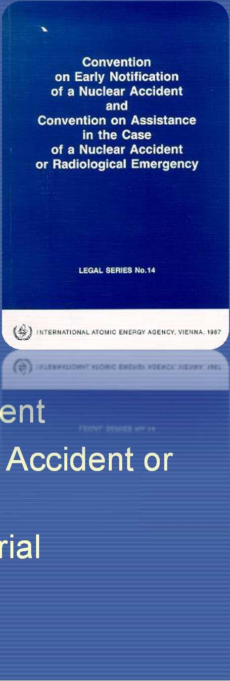 Nuclear Accident Convention on