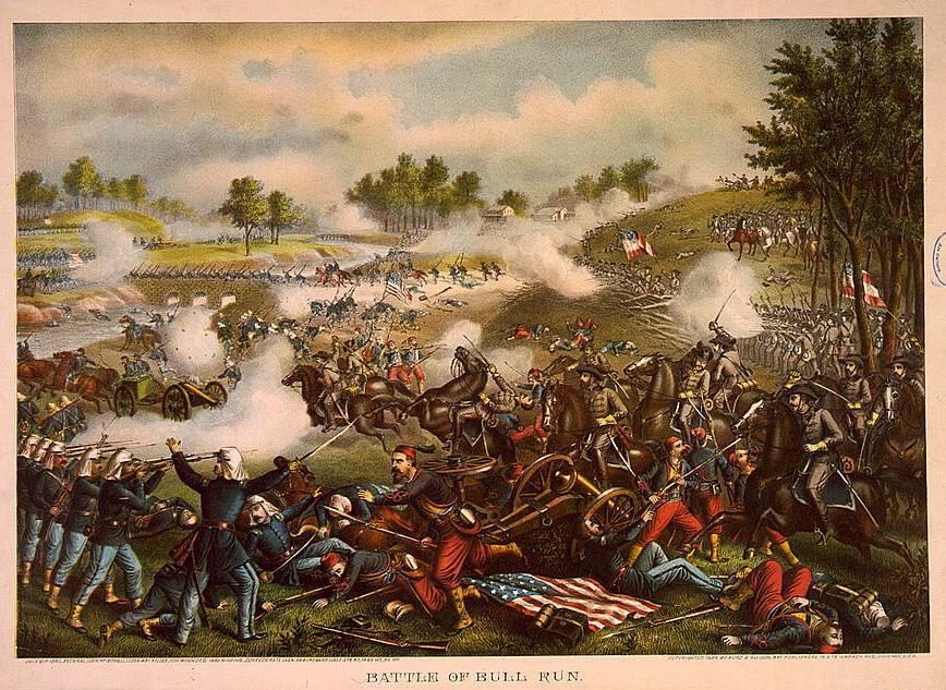 Bull Run Ends the Ninety-Day War On July 21, 1861, ill-trained Yankee recruits marched out toward Bull Run to engage a smaller Confederate unit and hey expected one big battle and a quick victory for