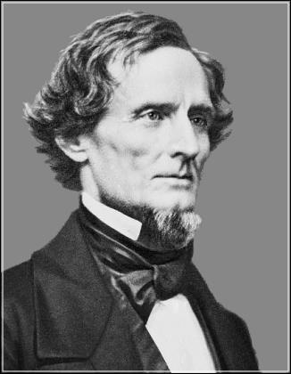 Jefferson Davis resigned his position as US Senator to become the President of the Confederate States of America.