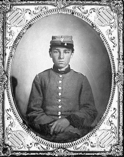 Georgia Private Edwin Jennison, killed in the Seven