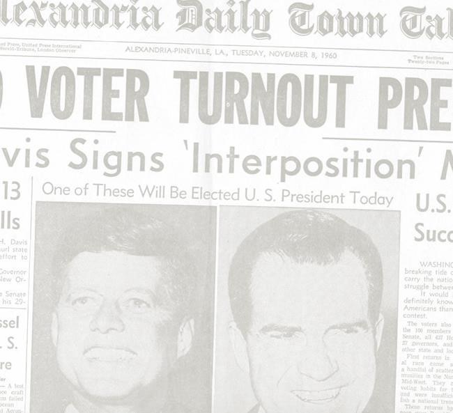 Highly contested election with two very popular candidates Kennedy and Nixon were both former senators and friends.