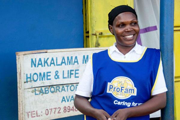Midwives like Lorna (above) are seasoned healthcare workers offering a wide range of services including family planning,