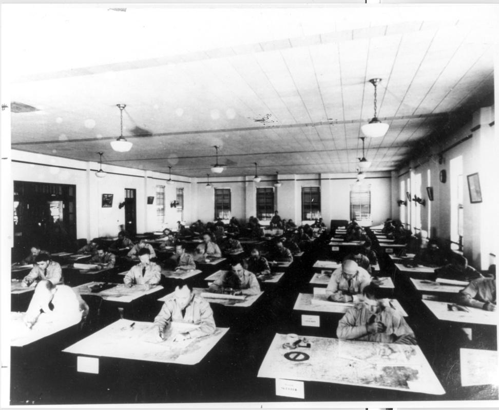 Founding of the Air Corps Tactical School Among the schools opened by the Air Corps in 1920 was the Air Service School at Langley Field, Virginia.