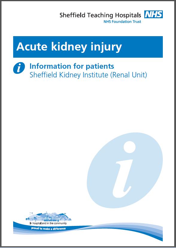 Give all Patients Identified as having an AKI an AKI Patient Information Leaflet.