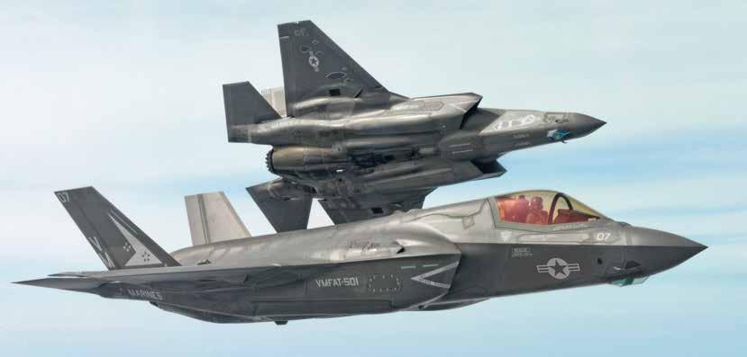 The world s largest defense industrial project The F-35 project is headed by Lockheed Martin, with Northrop Grumman and BAE Systems as principal partners.