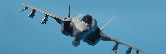 Together with the F-22 Raptor, the F-35 Lightning II is the only true fifth generation fighter aircraft, and it utilizes the latest technologies within advanced aerostructures, design, sensor