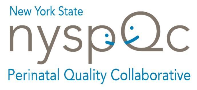 New York State Perinatal Quality Collaborative (NYSPQC): Improving Perinatal Health through