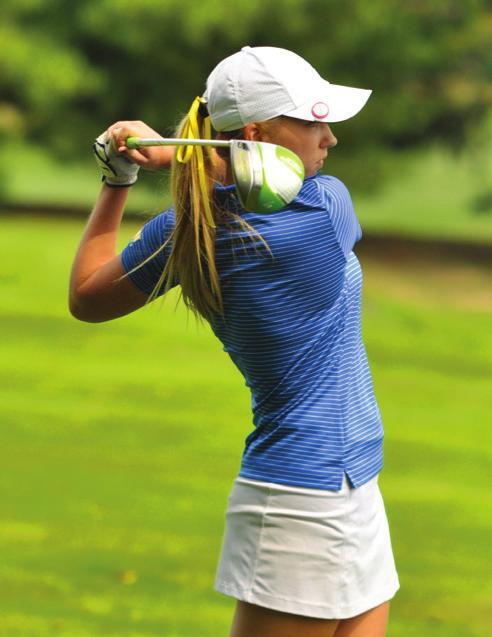 First-year Alexis Wyandt led the Misericordia women s golf team with an 11th place finish at the MAC Championships.